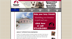 Desktop Screenshot of donateforkindness.org